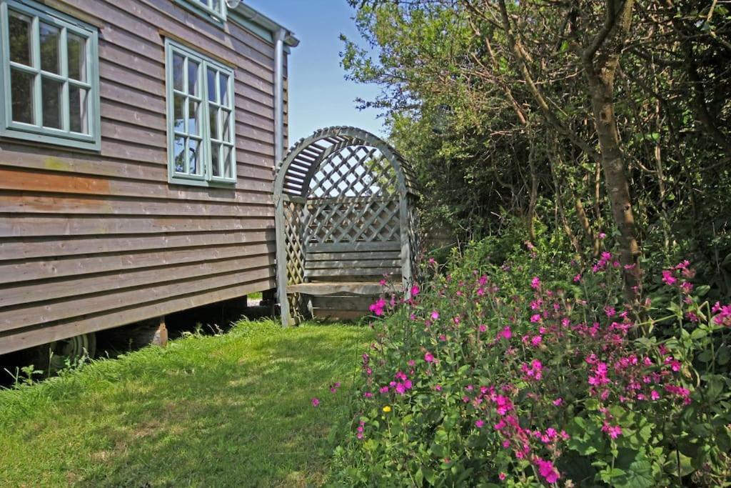 Villa Tiny House On Isolated Farm By The Cornish Coast Bude Esterno foto